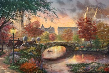 Paysage œuvres - Autumn in New York TK cityscape